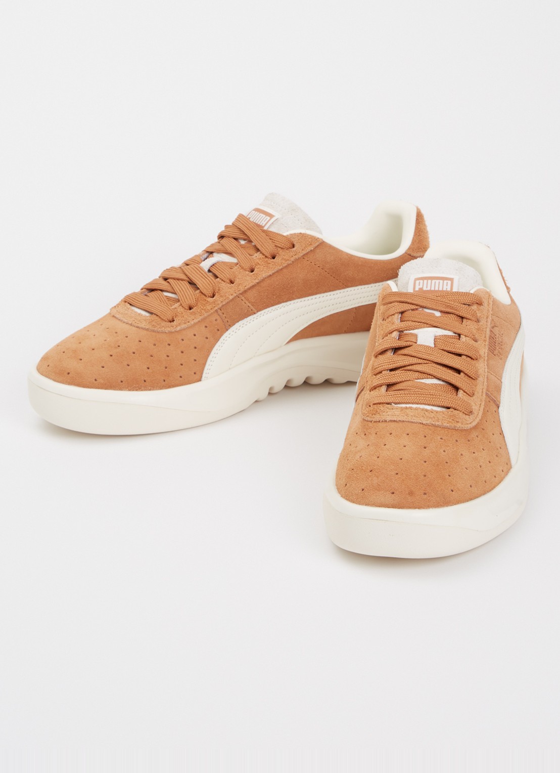 Puma GV Special sneaker van suède - detail roestbruin