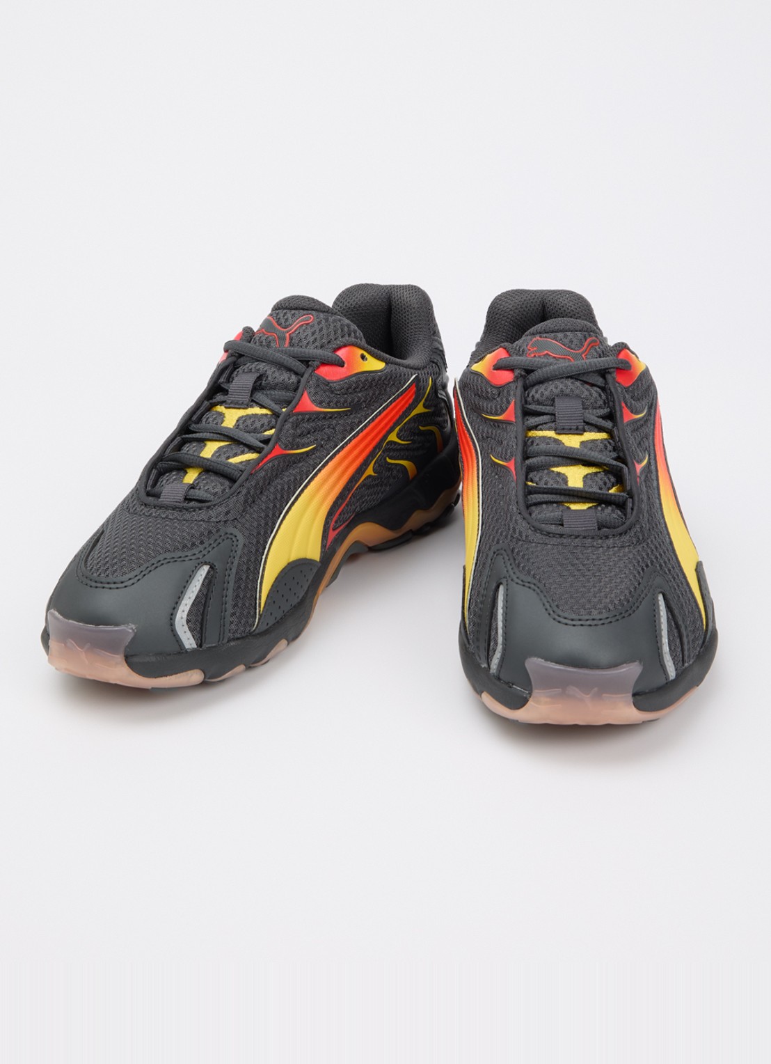 Puma Inhale sneaker van mesh  - detail 3 donkergrijs