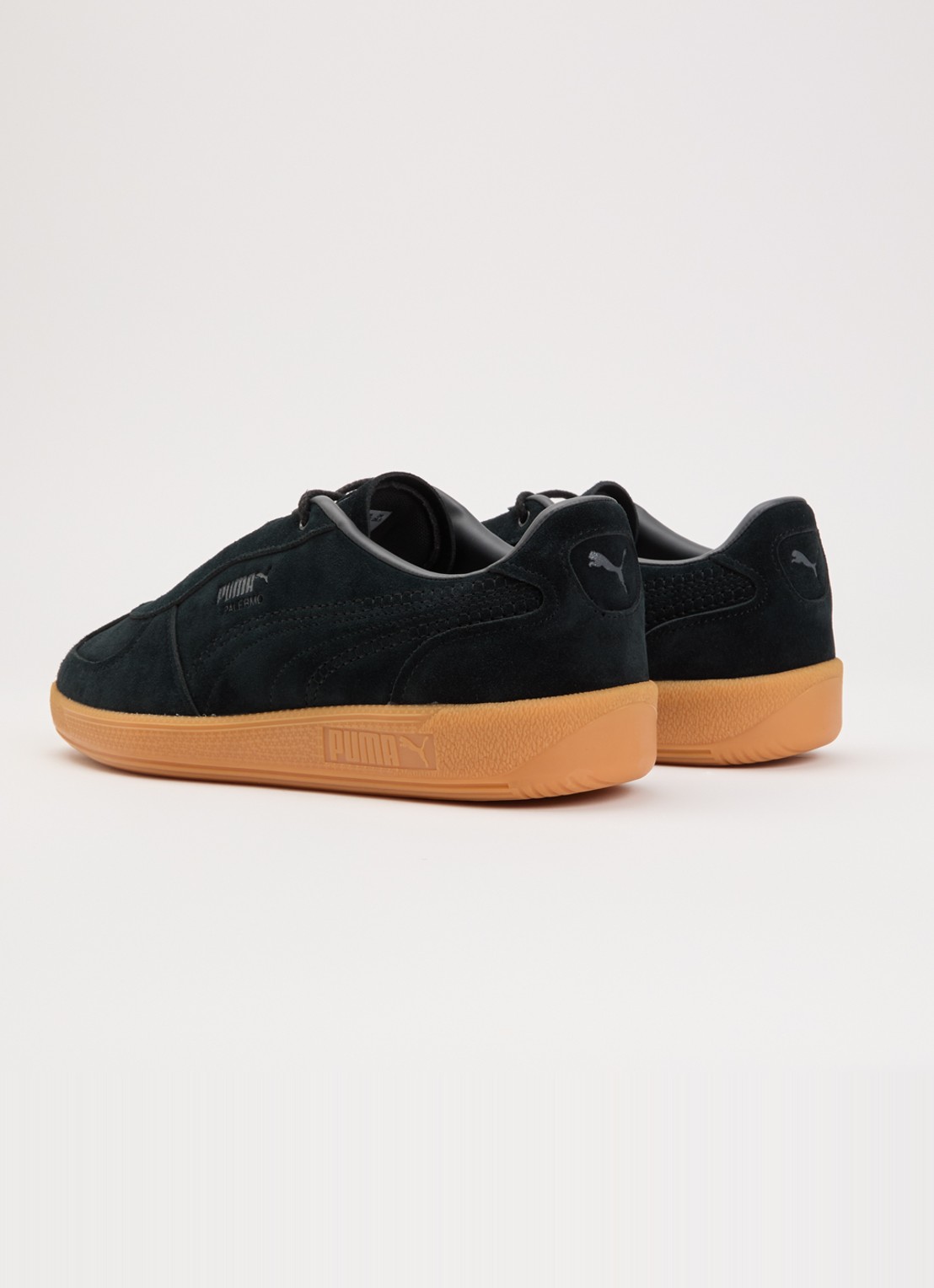 Puma Palermo Graftman sneaker van suède - achterkant 5 zwart