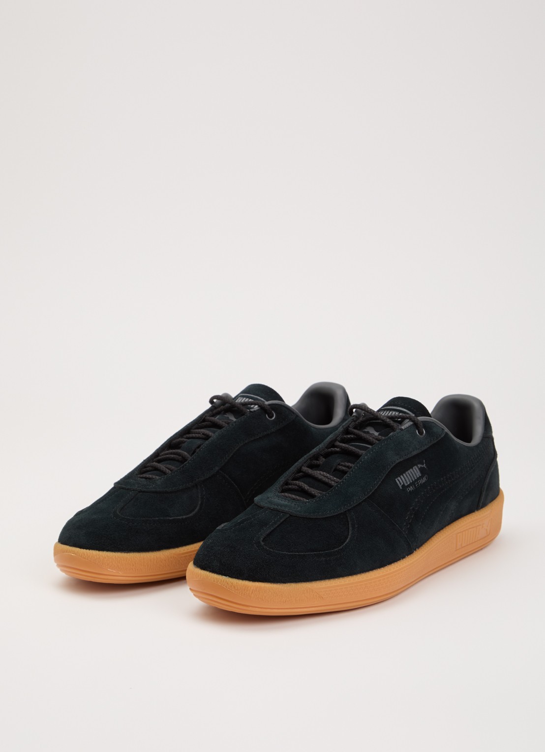 Puma Palermo Graftman sneaker van suède - detail 2 zwart