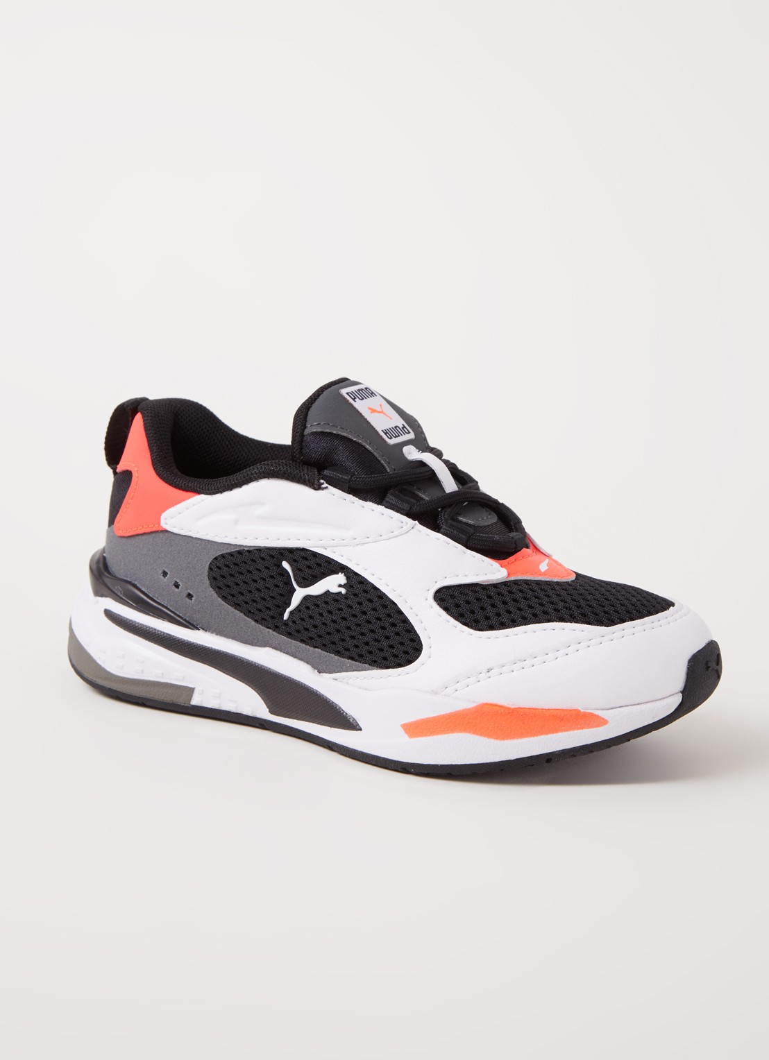 Puma RS-Fast sneaker met mesh details - voorkant wit