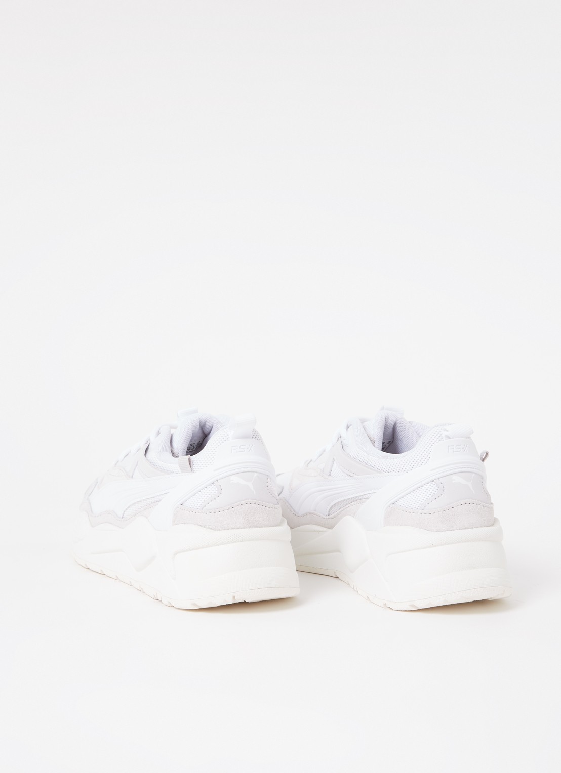 Puma RS-X Efekt sneaker met details van leer en nubuck - detail 4 wit