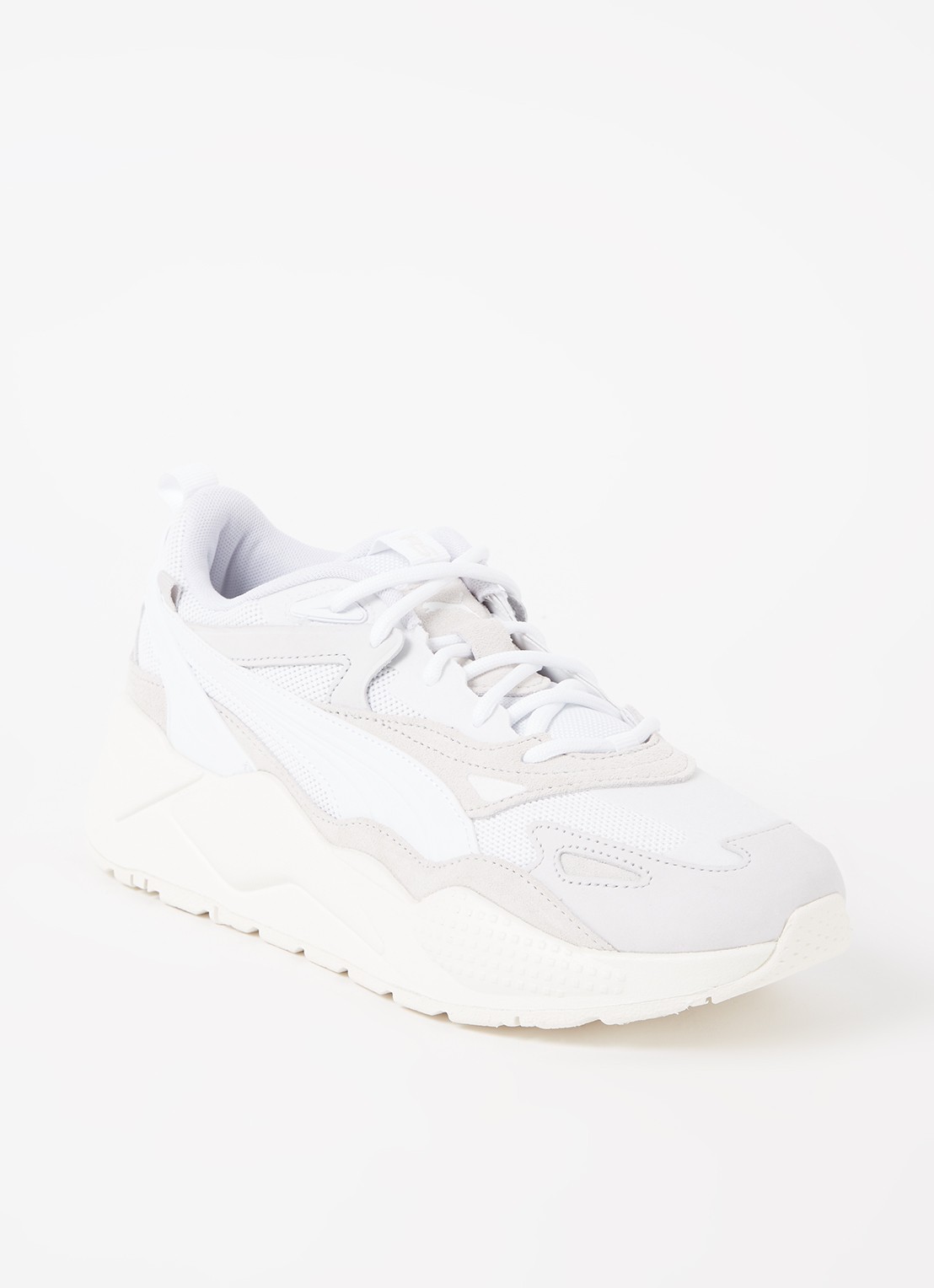 Puma RS-X Efekt sneaker met details van leer en nubuck - voorkant 2 wit