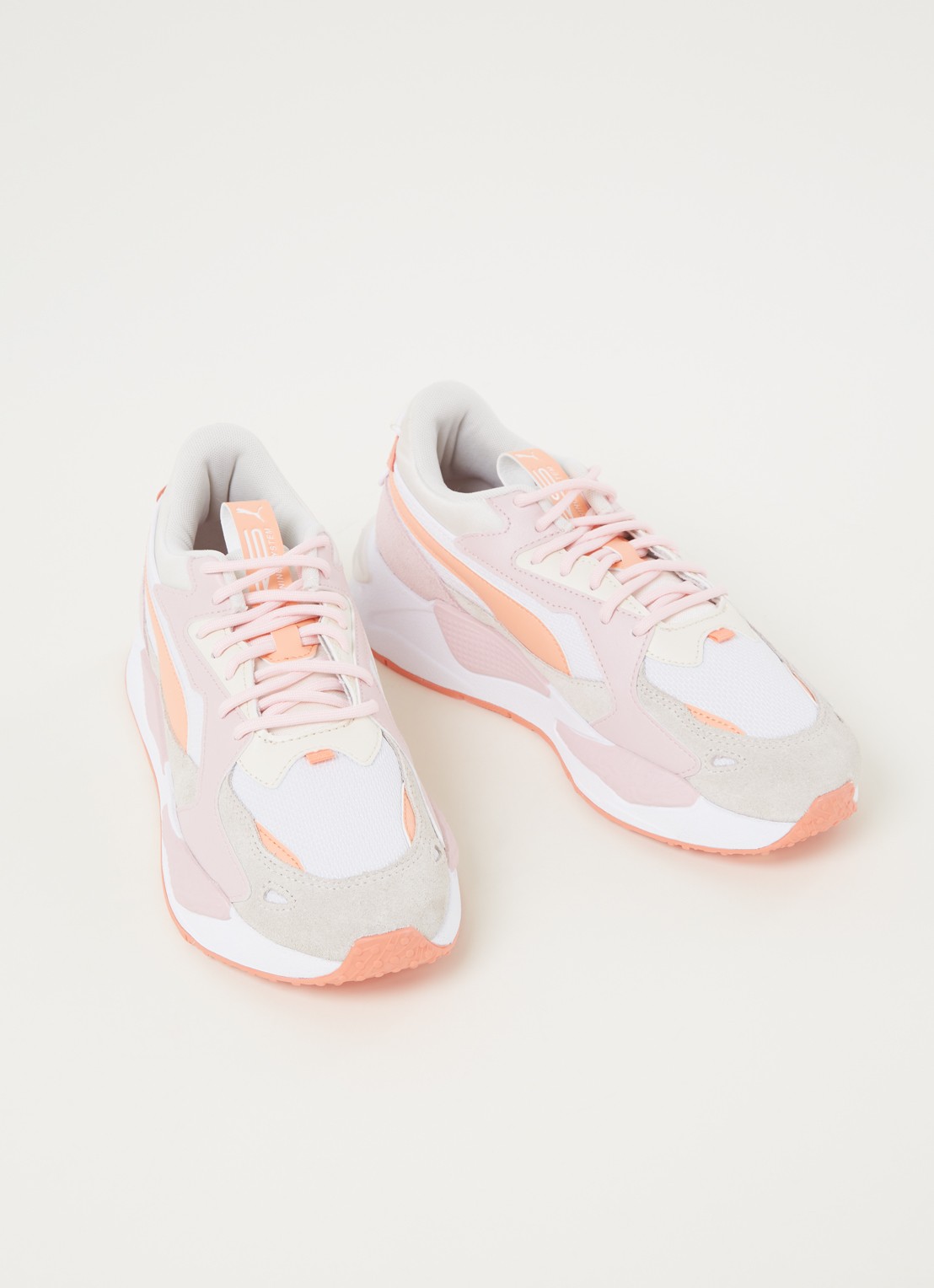 Puma Rs-Z sneaker met suède details - detail 2 lichtroze