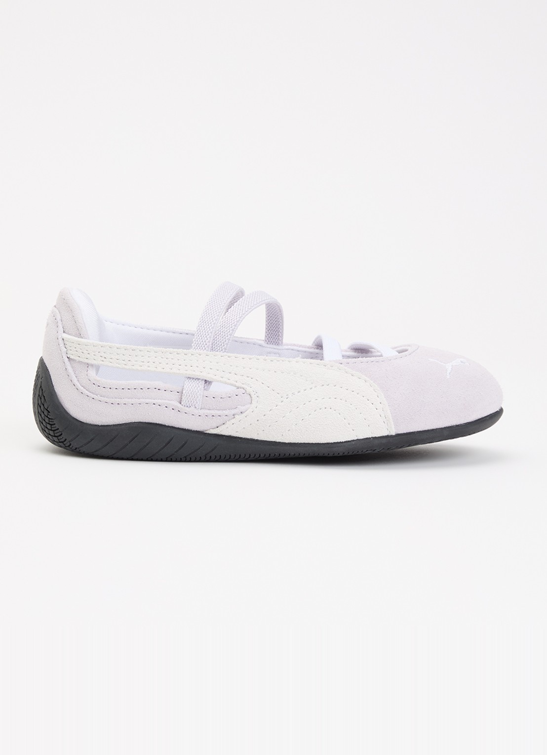 Puma Speedcat ballerina van suède - voorkant lavendel