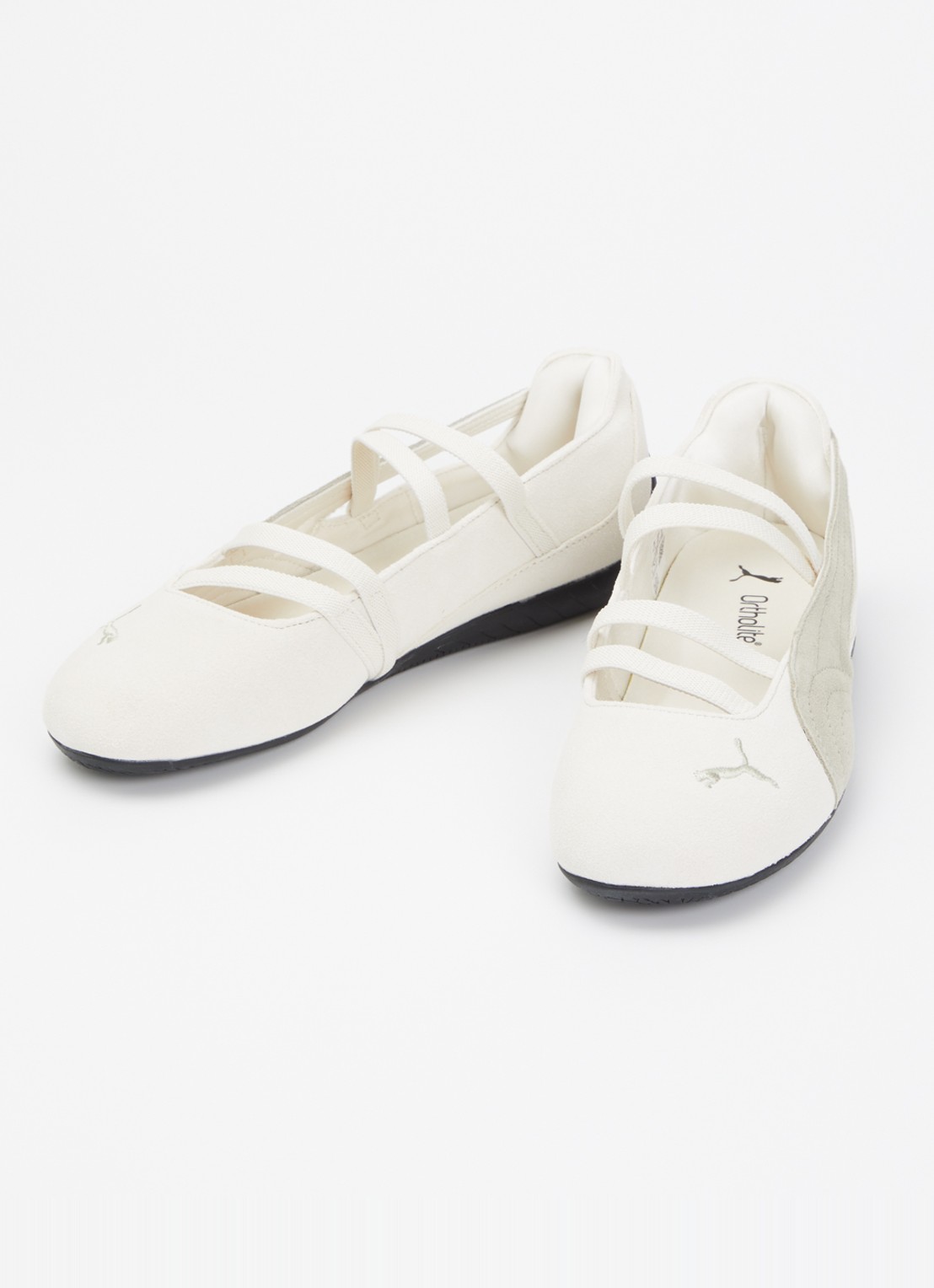 Puma Speedcat Ballet ballerina van suède - detail 3 beige