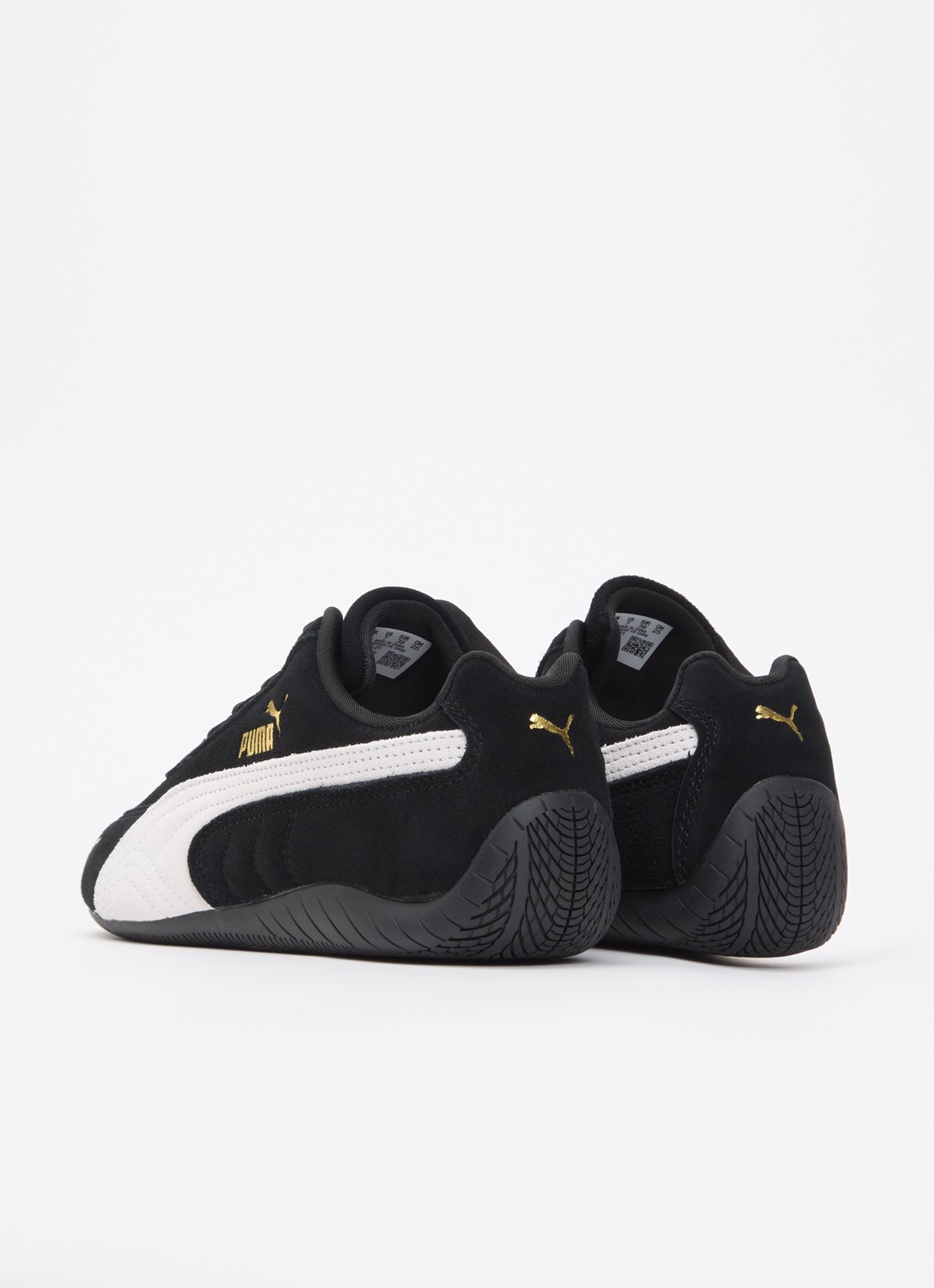 Puma Speedcat OG Jr sneaker van suède - achterkant 5 zwart