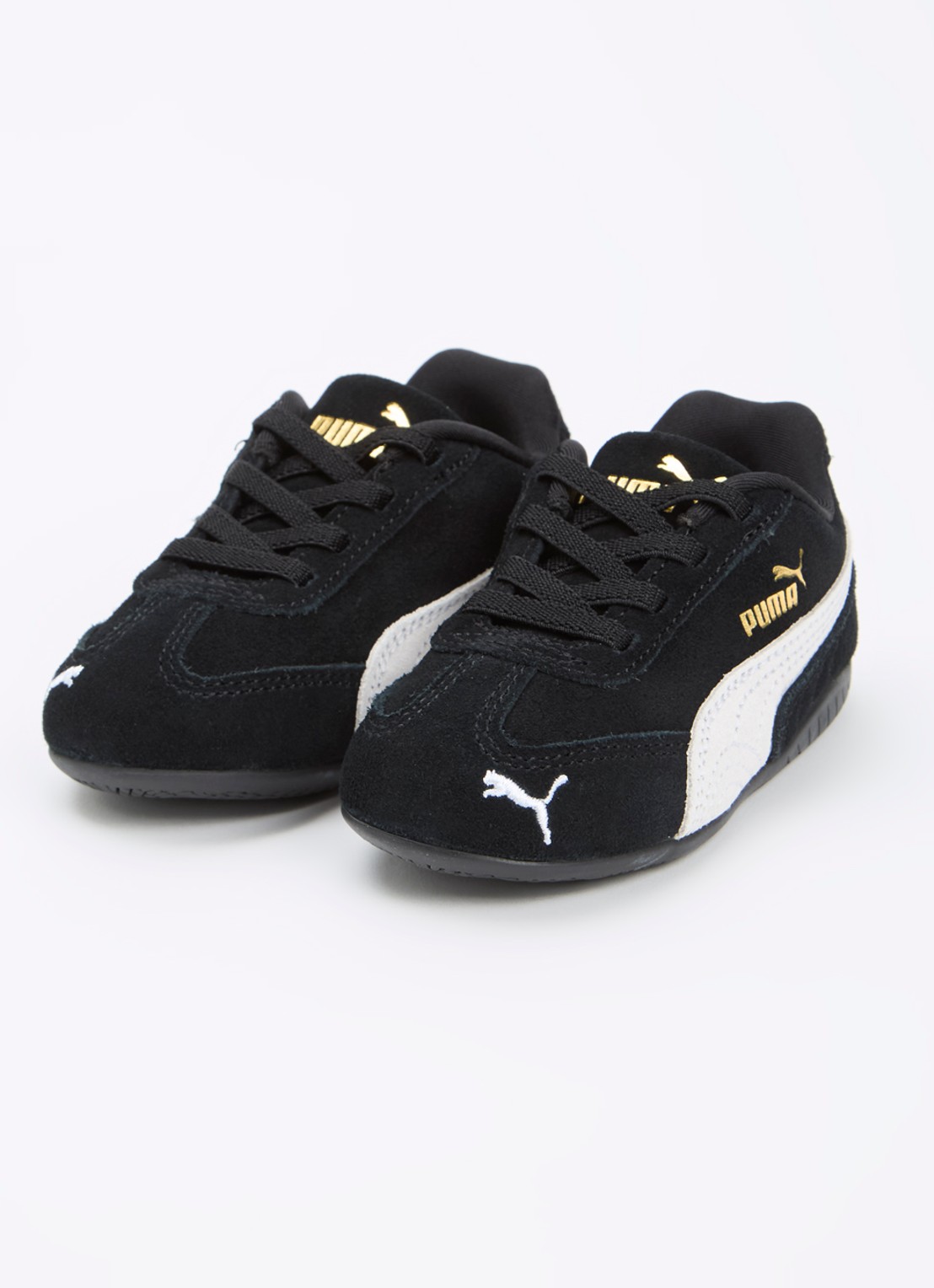 Puma Speedcat OG sneaker van suède - voorkant 4 zwart