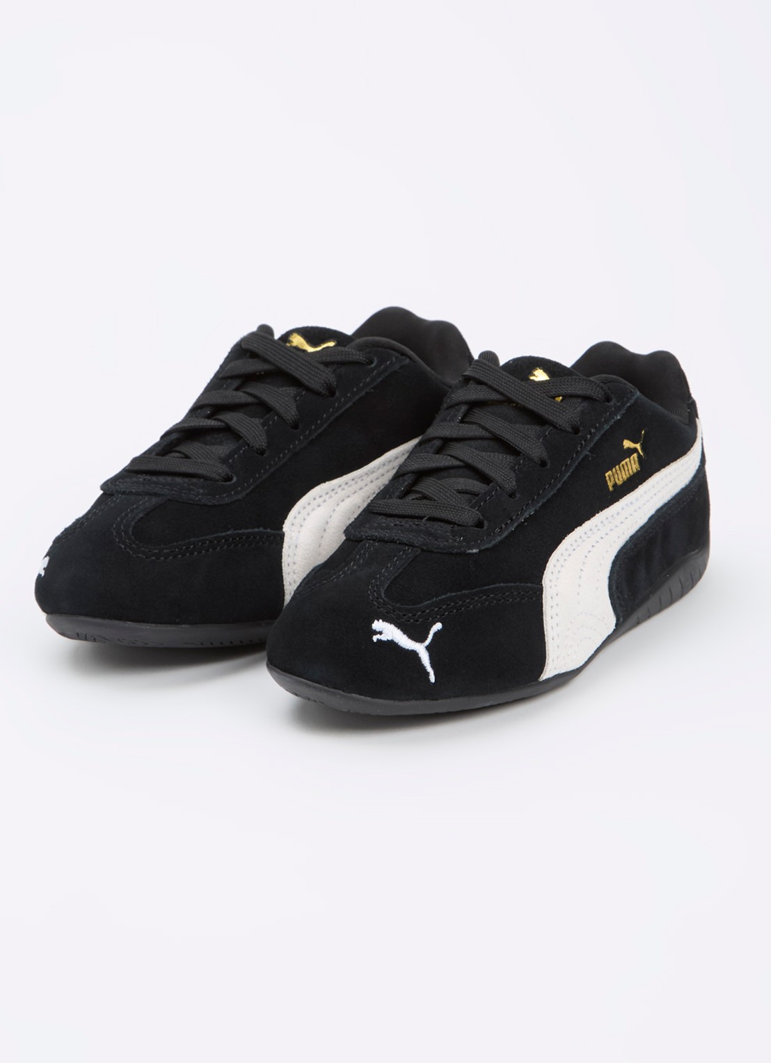 Puma Speedcat OG sneaker van suède - voorkant 4 zwart
