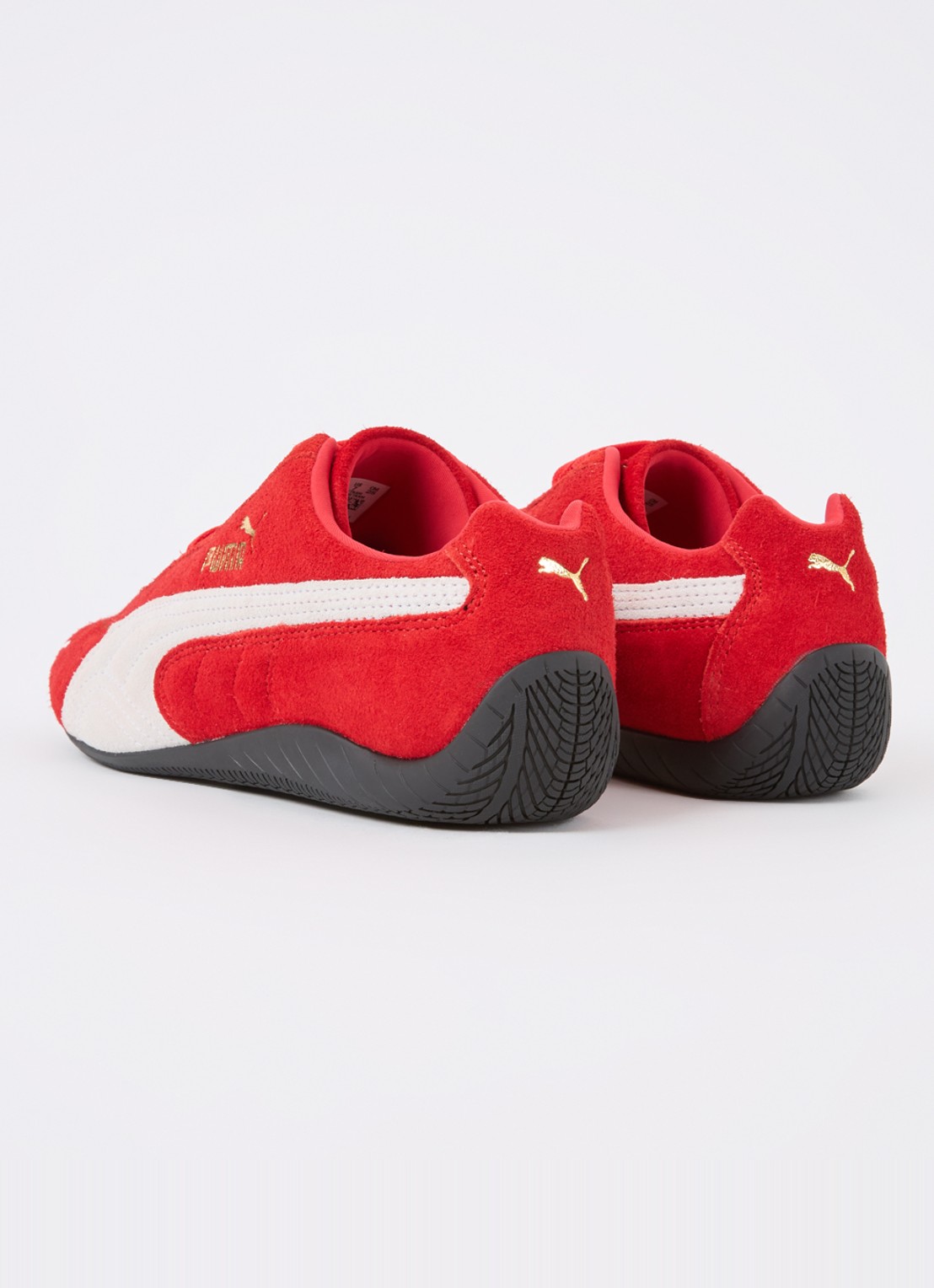 Puma Speedcat OG sneaker van suède - achterkant 4 rood