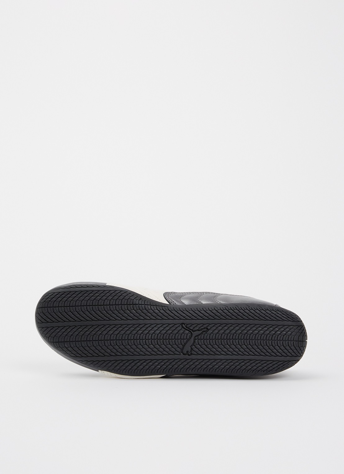 Puma Speedcat sneaker van leer met metallic finish - detail 3 antraciet