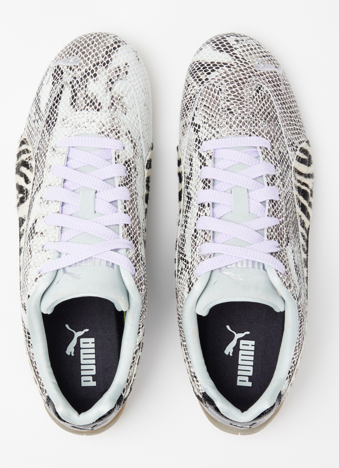 Puma Speedcat sneaker van leer met print - detail 3 multicolor