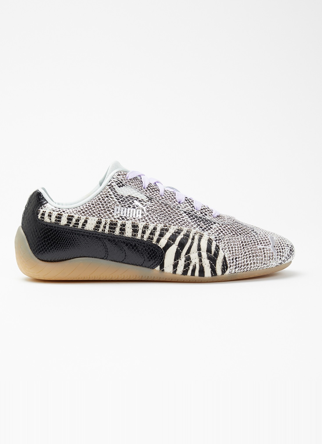 Puma Speedcat sneaker van leer met print - voorkant 5 multicolor