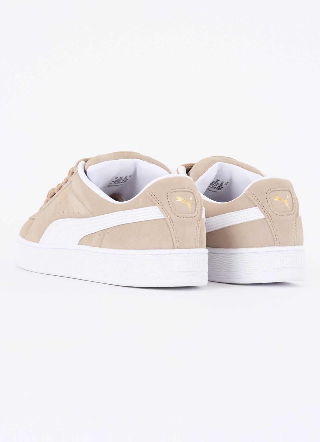 Puma Suède XL sneaker van suède - achterkant 2 beige