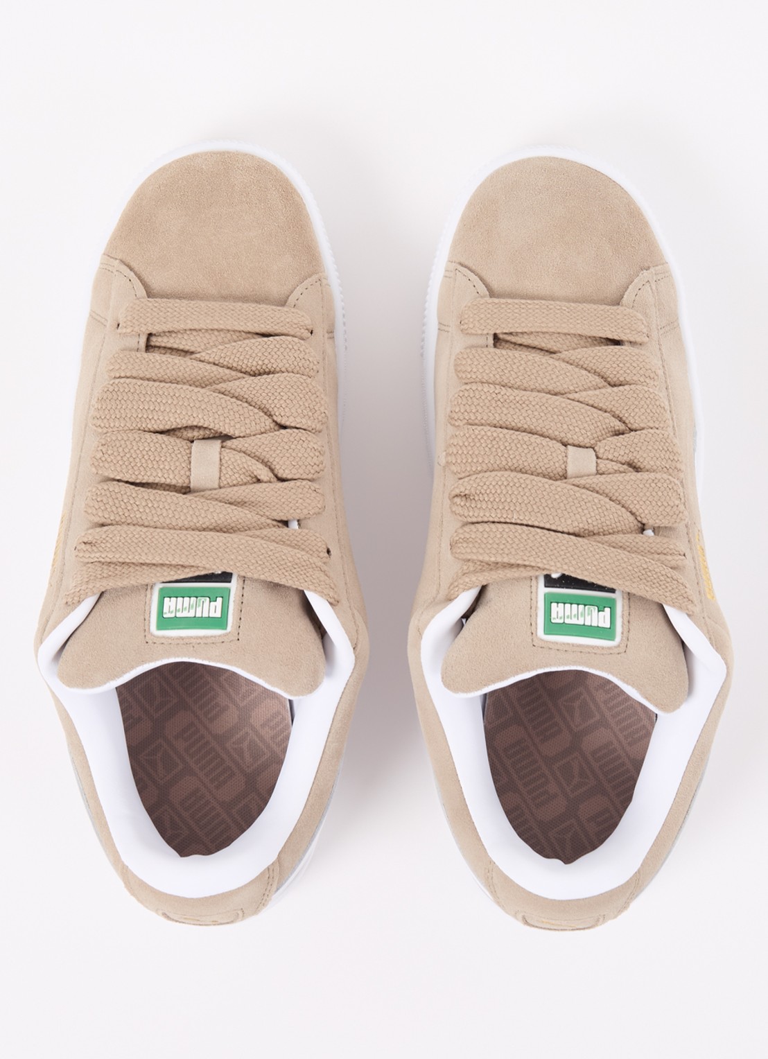 Puma Suède XL sneaker van suède - detail 4 beige