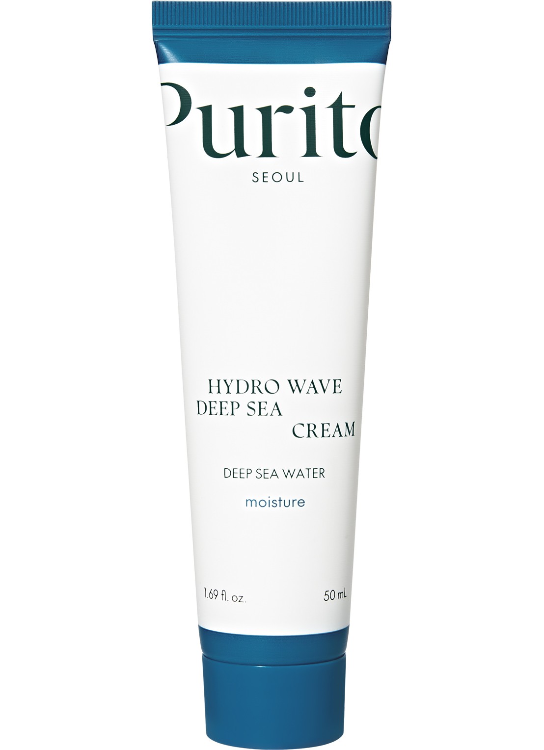 Purito Hydro Wave Deep Sea Cream - dag- en nachtcrème  - voorkant undefined