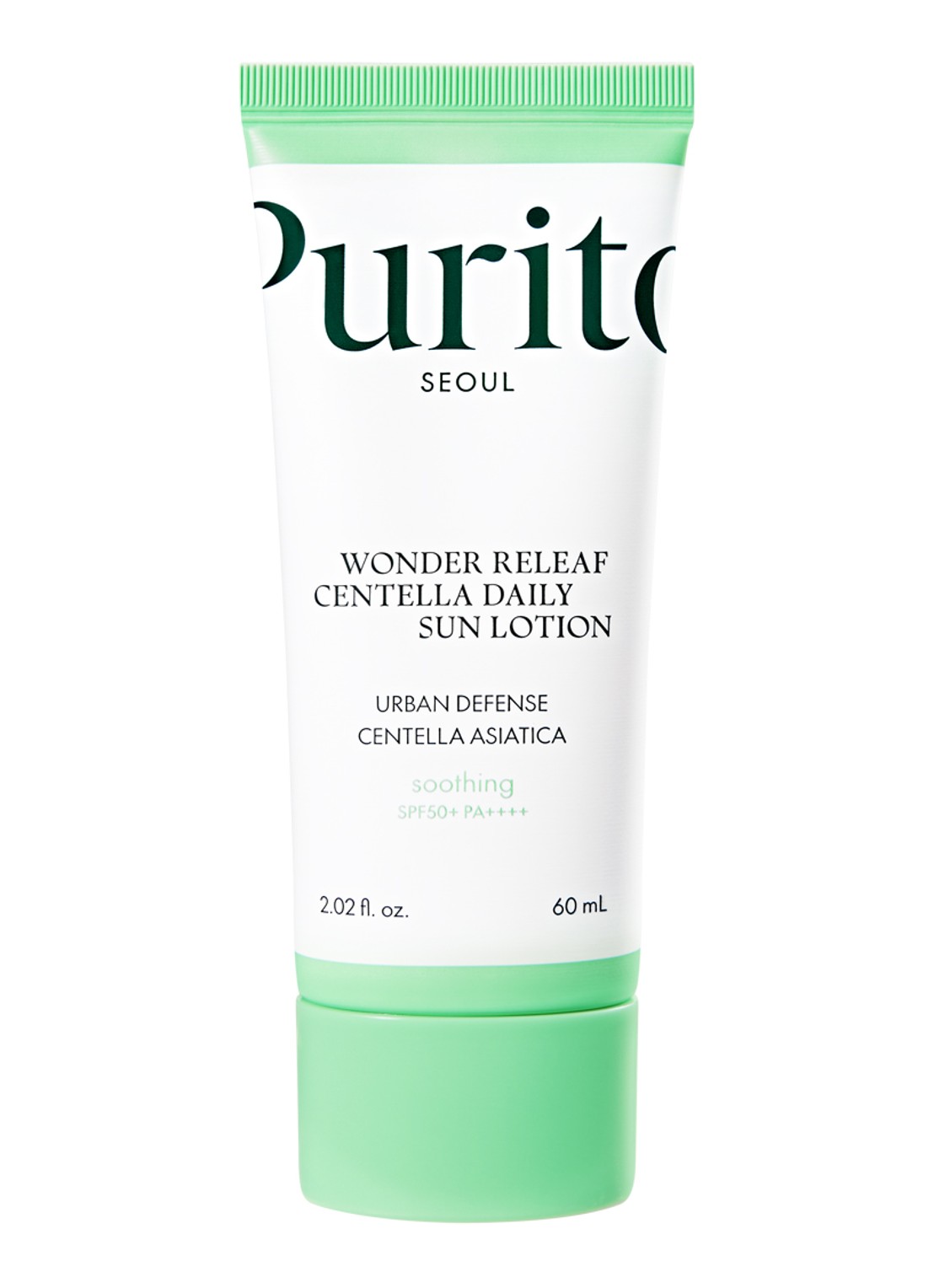 Purito Wonder Releaf Centella Daily Sun Lotion SPF50+ PA++++ - zonnebrand - voorkant undefined