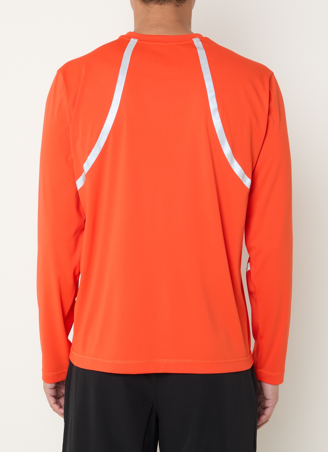 Purple Mountain Observatory Longsleeve met logo - achterkant 3 orange