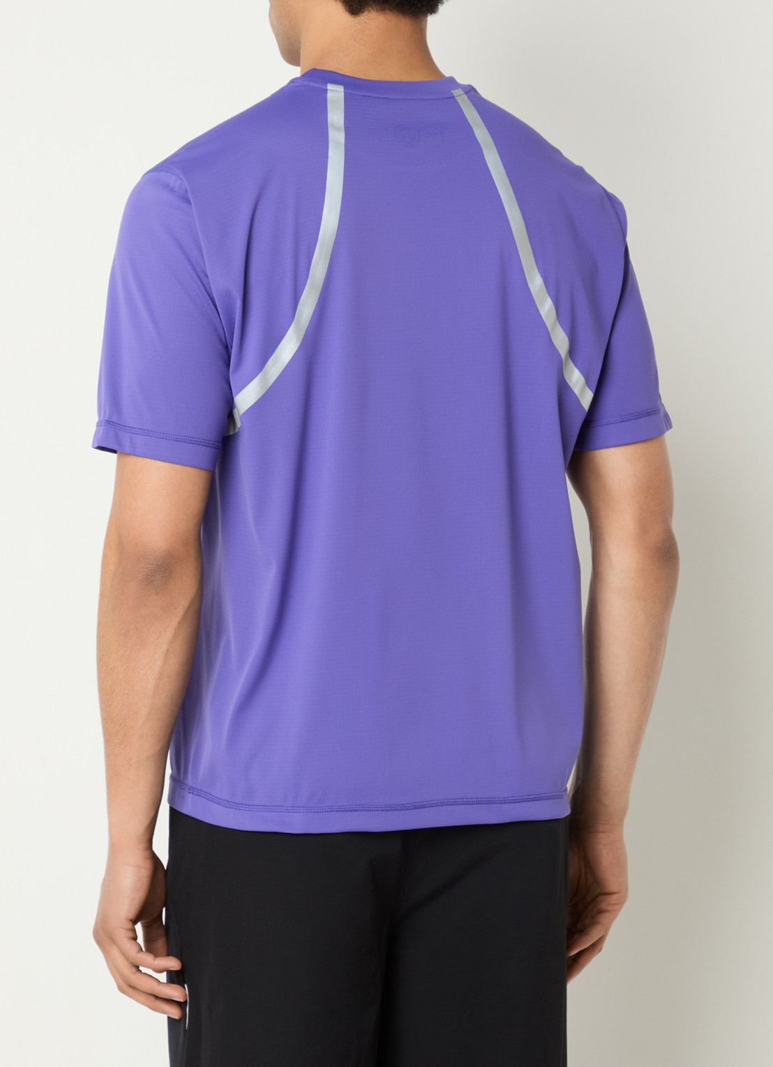 Purple Mountain Observatory T-shirt met ronde hals - achterkant 3 violet