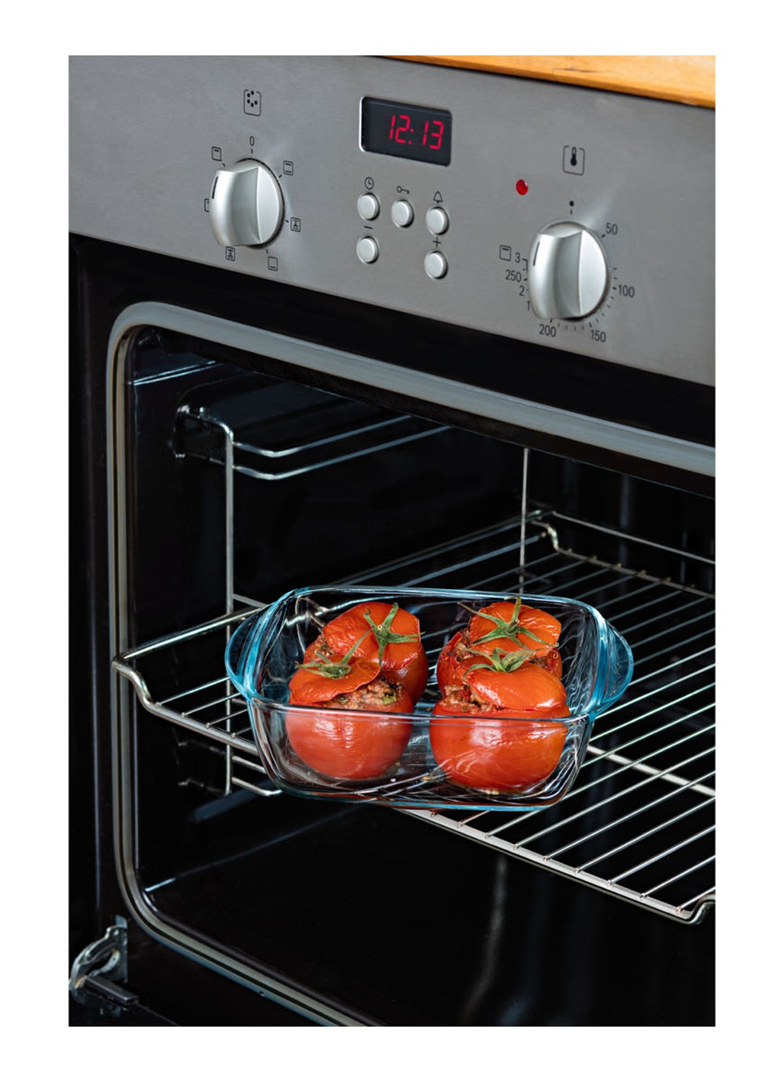 Pyrex Ovenschaal met deksel 27 cm - detail 4 transparant