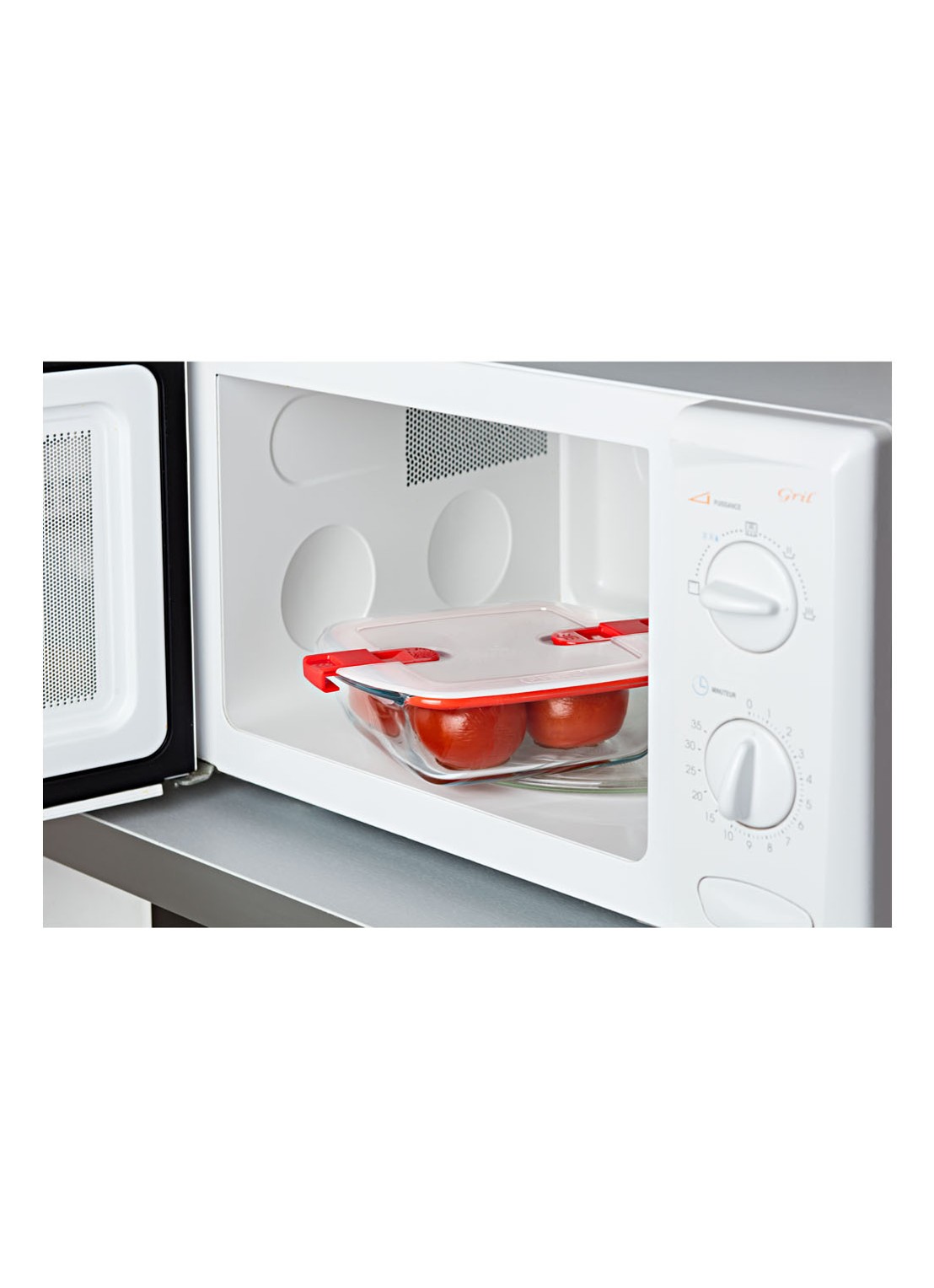 Pyrex Ovenschaal met deksel 27 cm - detail 6 transparant