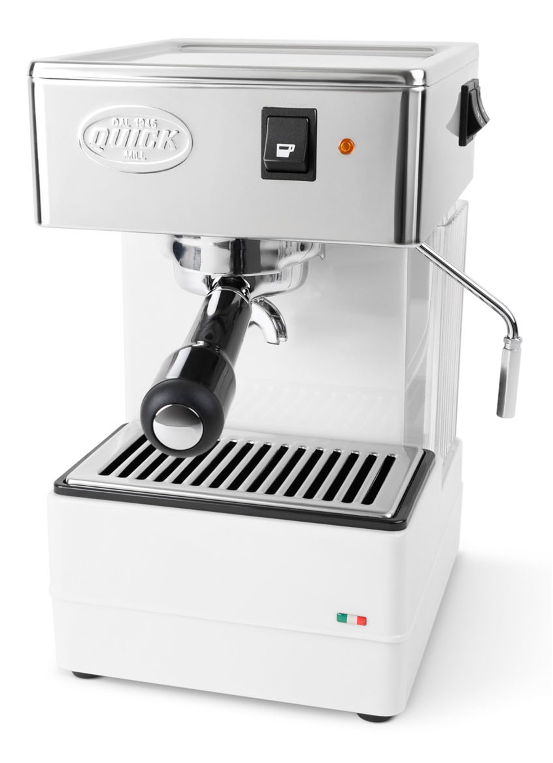 Quick Mill 820 espressomachine  - voorkant wit