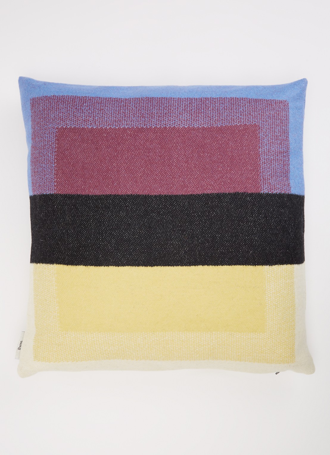 Røros Tweed Bento sierkussen 50 x 50 cm - detail multicolor