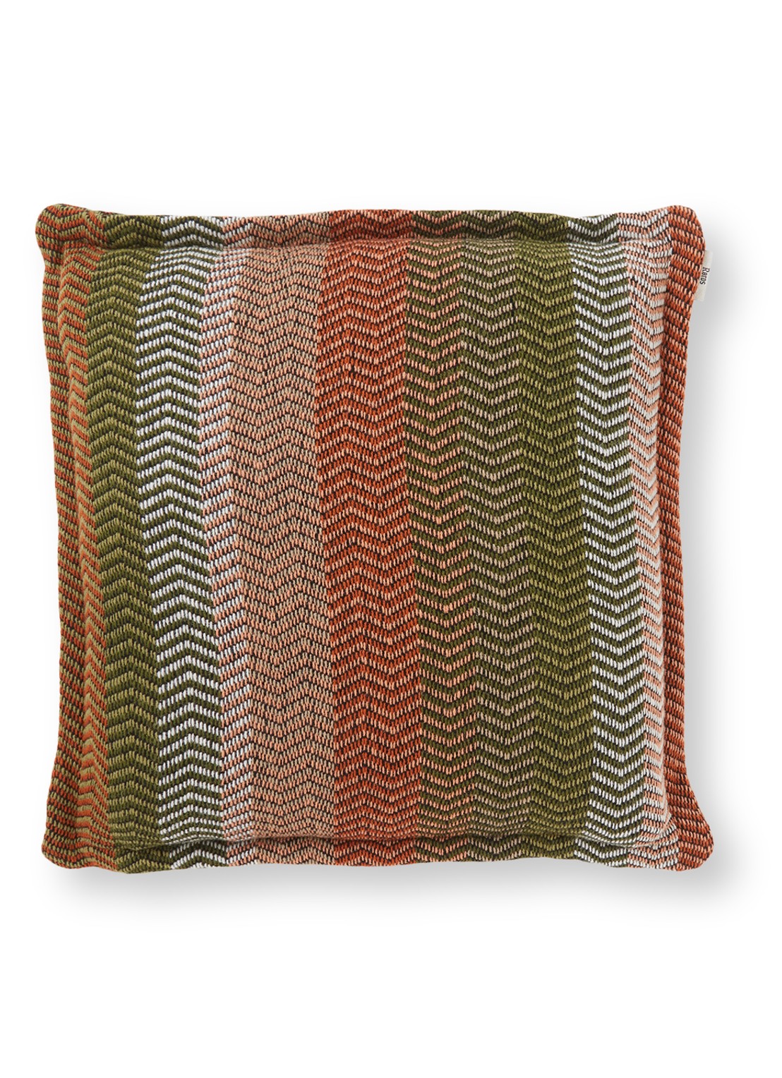 Røros Tweed Fri Harvest sierkussen 60 x 60 cm - voorkant 3 groen