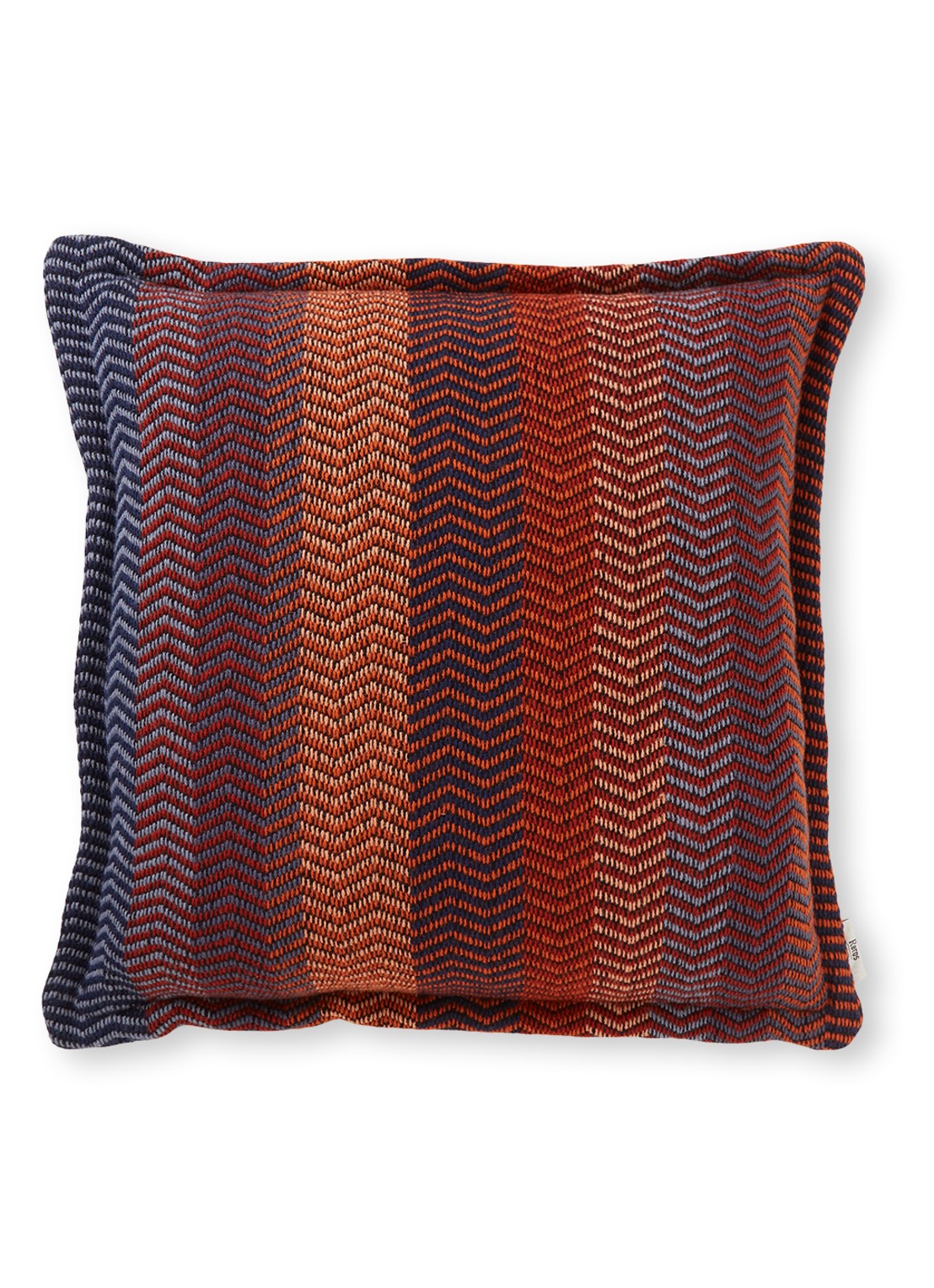Røros Tweed Fri sierkussen 60 x 60 cm - voorkant steenrood