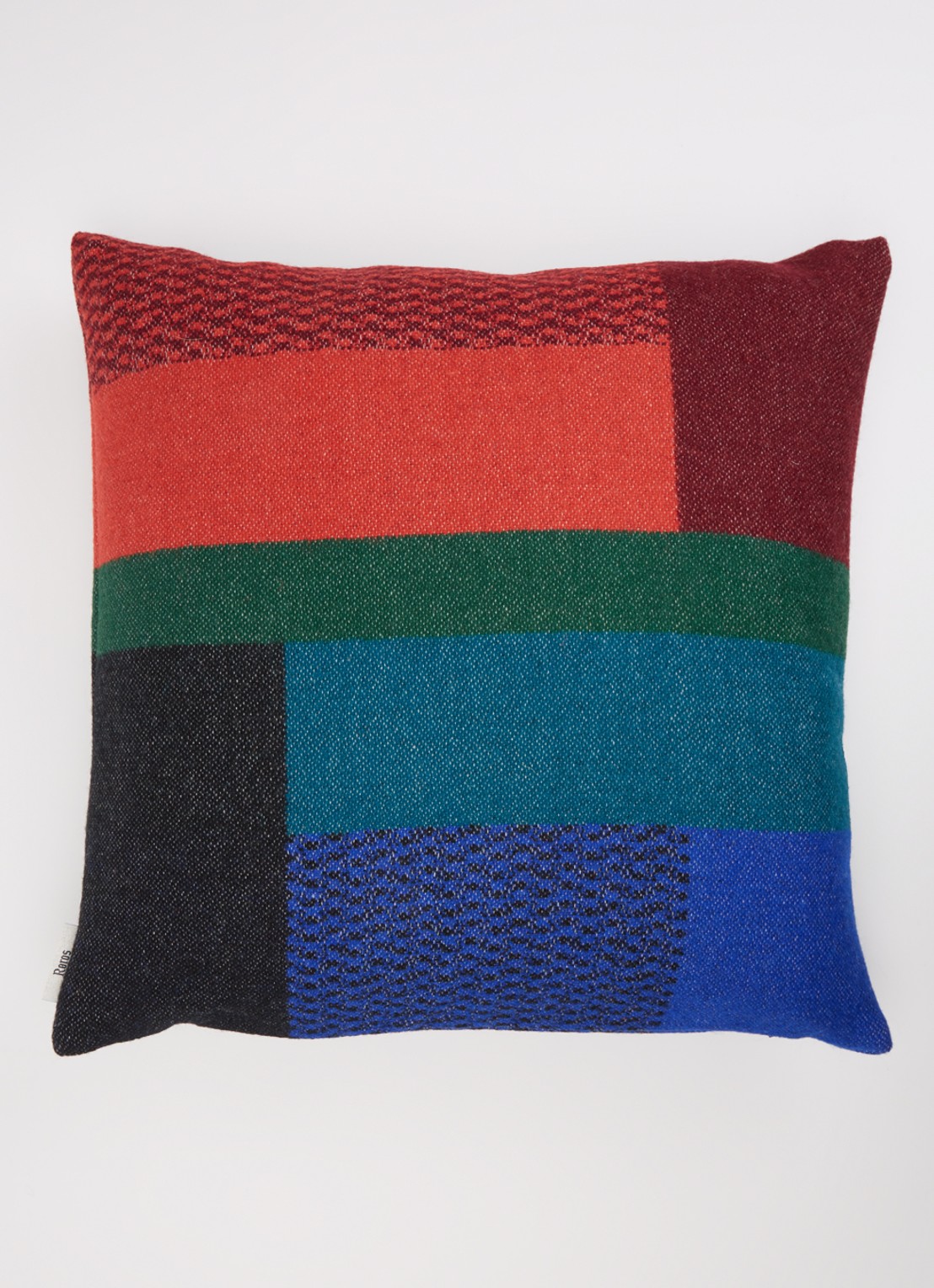 Røros Tweed Mikkel sierkussen 50 x 50 cm - detail 3 multicolor
