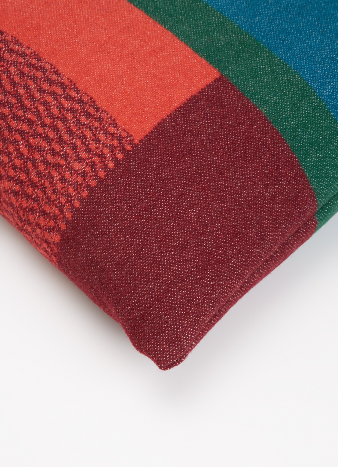 Røros Tweed Mikkel sierkussen 50 x 50 cm - detail 4 multicolor
