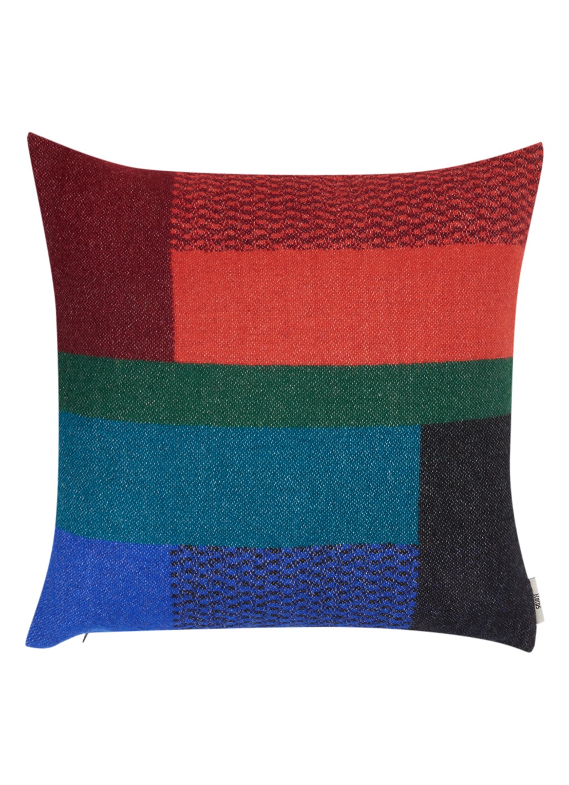 Røros Tweed Mikkel sierkussen 50 x 50 cm - voorkant multicolor