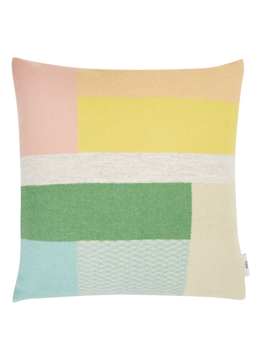Røros Tweed Mikkel sierkussen 50 x 50 cm - voorkant multicolor
