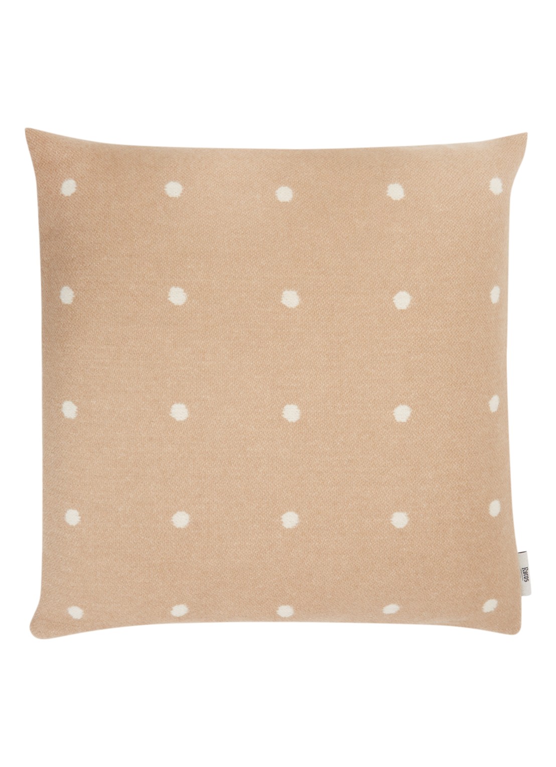 Røros Tweed Pastille sierkussen 50 x 50 cm - voorkant 3 beige
