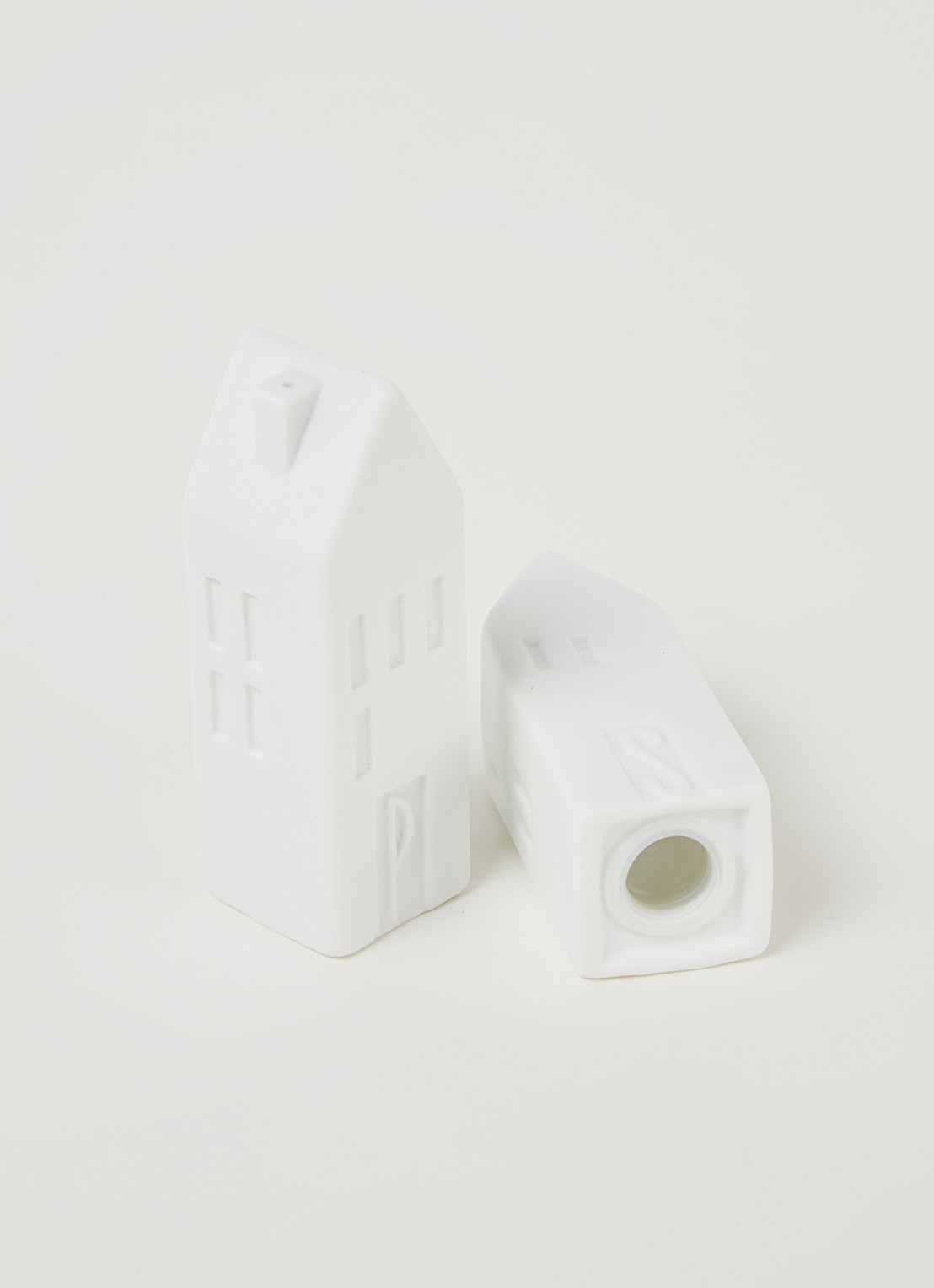 Rader Peper- en zoutstel 2-delig 8 cm - detail wit