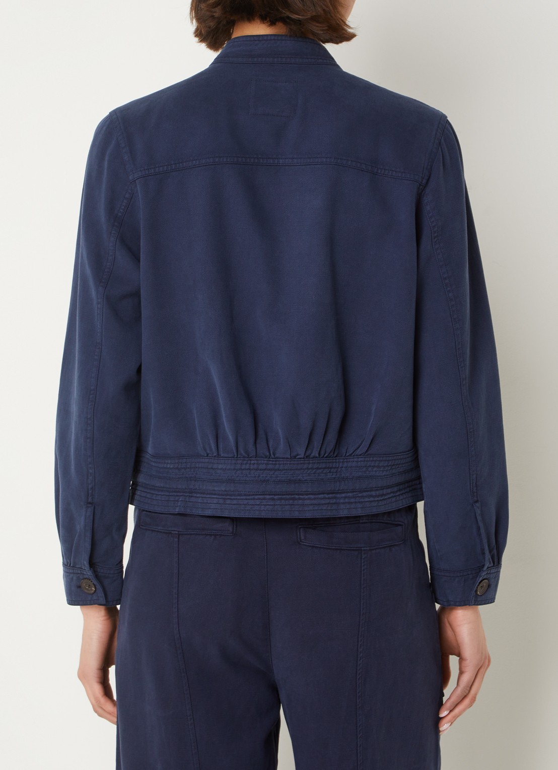 Rails Alma jack  met borst- en steekzakken - achterkant donkerblauw