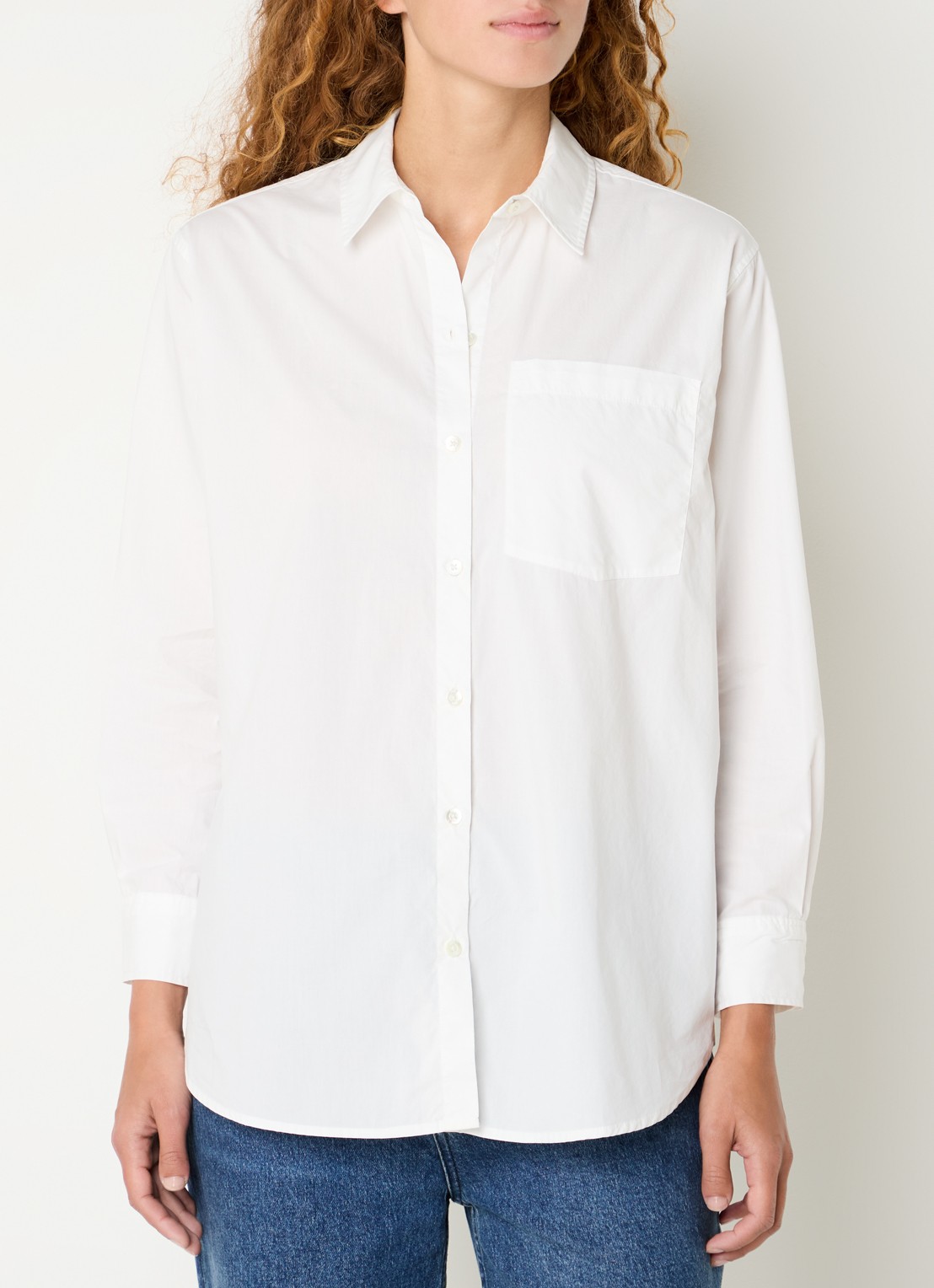 Rails Elsa blouse met borstzak - detail 4 wit