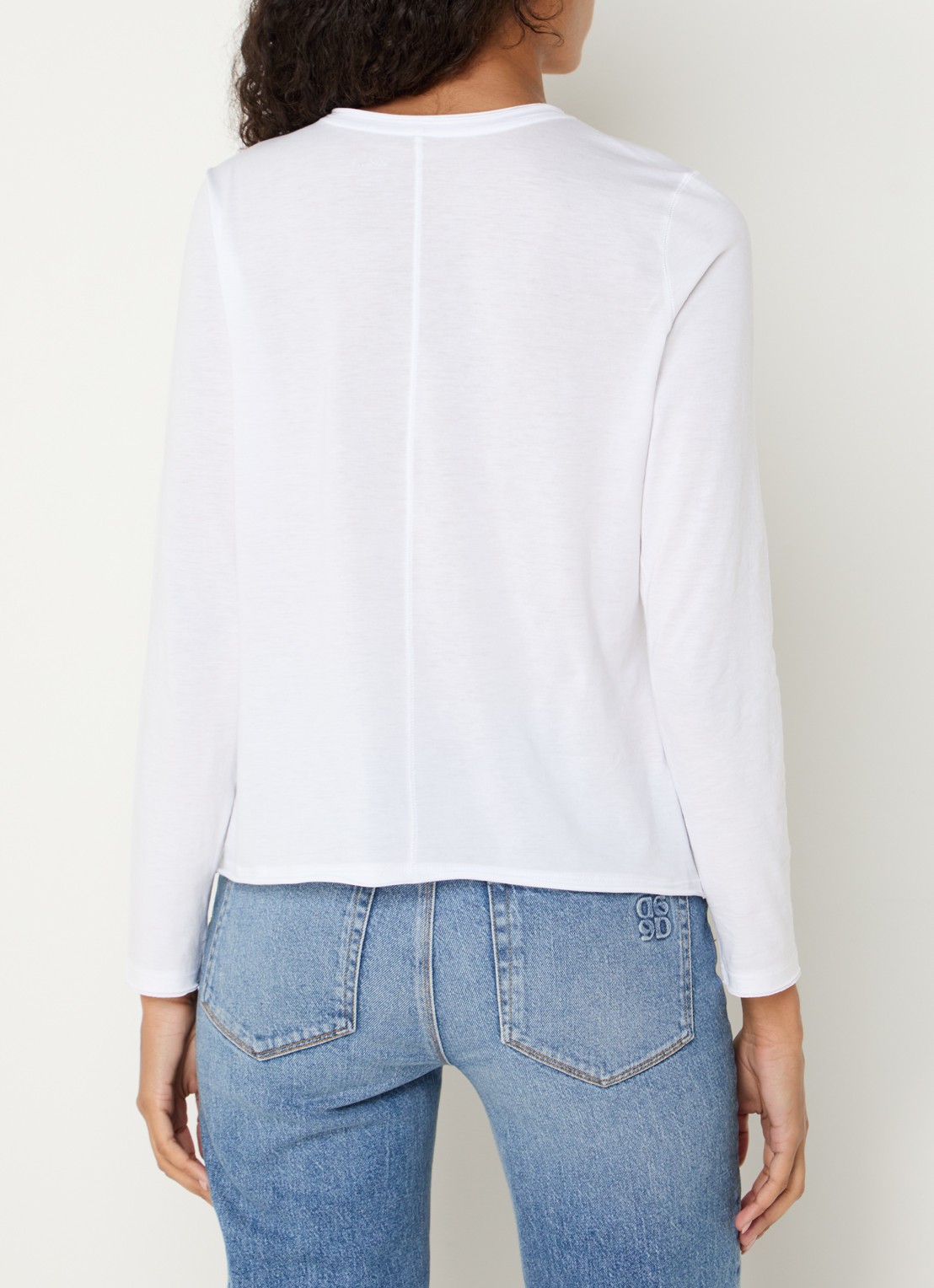 Rails Longsleeve van  katoen  - achterkant 4 wit