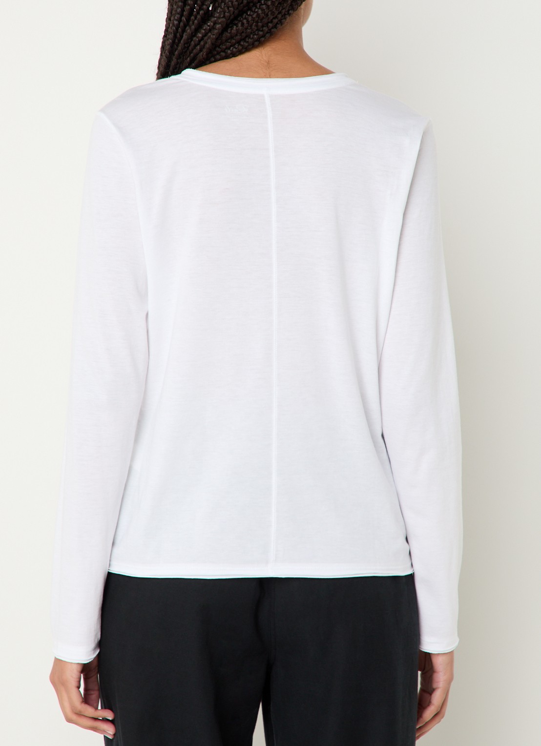 Rails Longsleeve van  katoen  - achterkant 5 wit