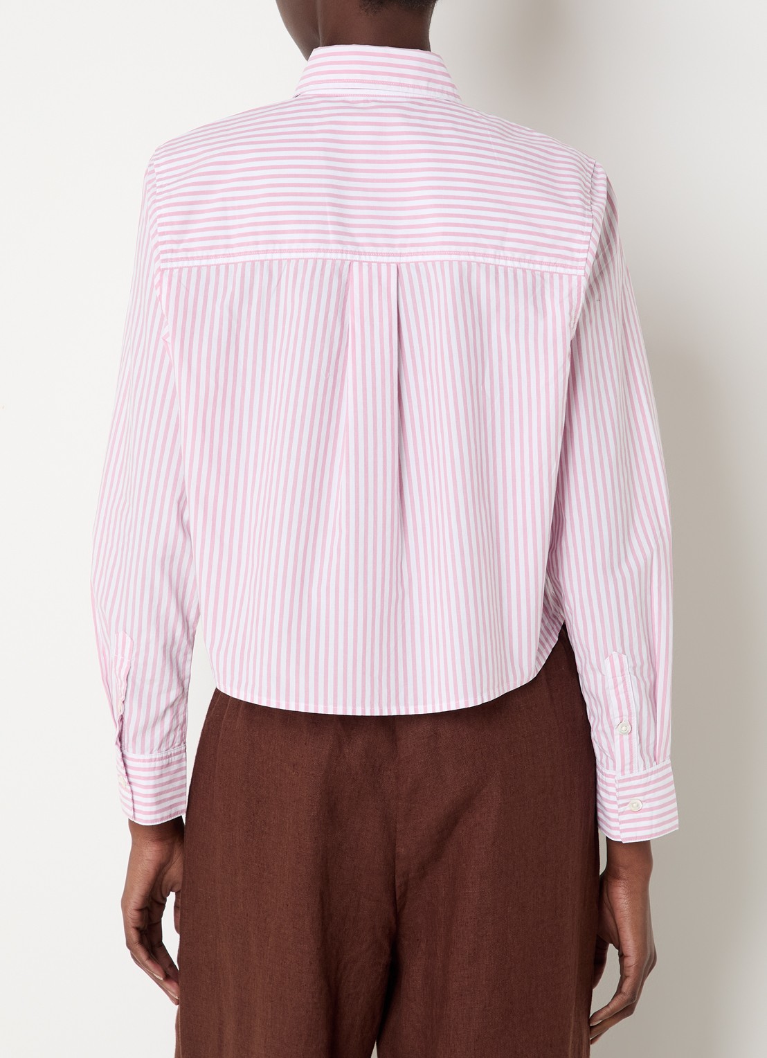 Rails Ramy blouse met streepprint - achterkant 2 oudroze