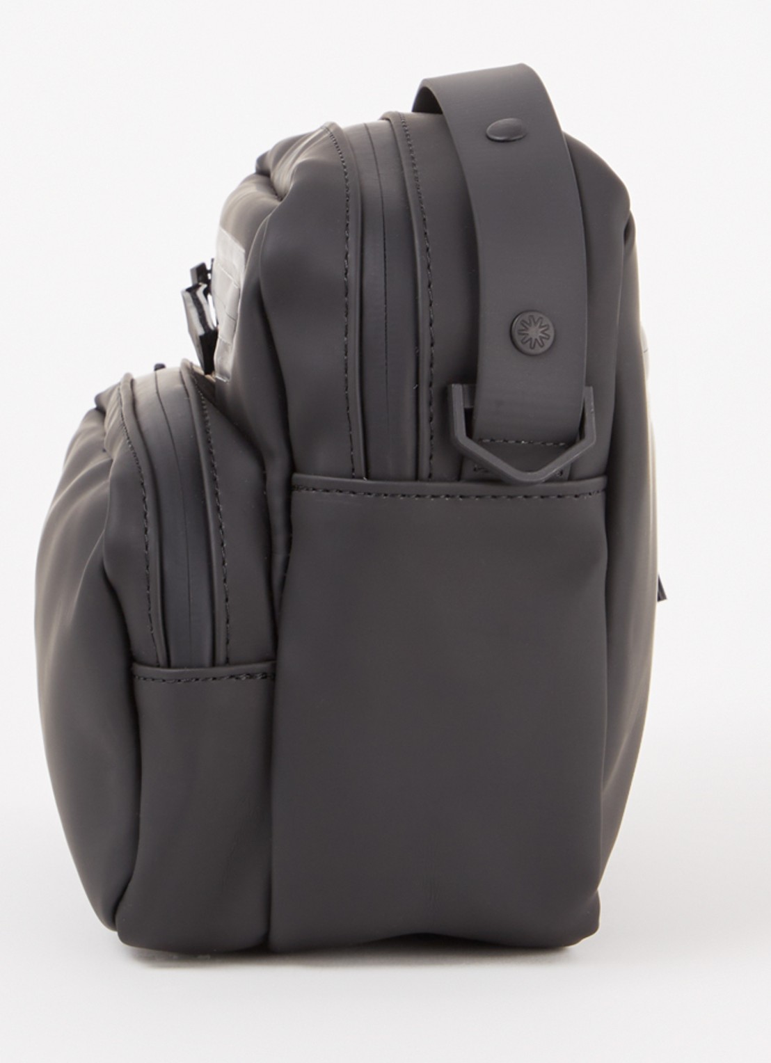 Rains Cargo Box schoudertas met afneembare schouderriem - detail 4 zwart
