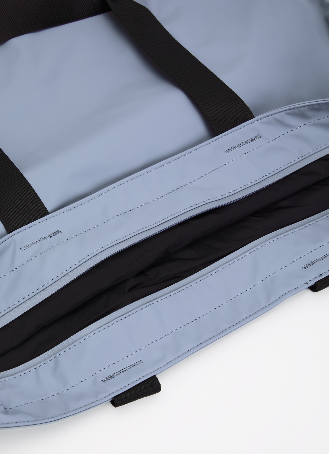 Rains Dash Messenger schoudertas  - detail blauwgrijs