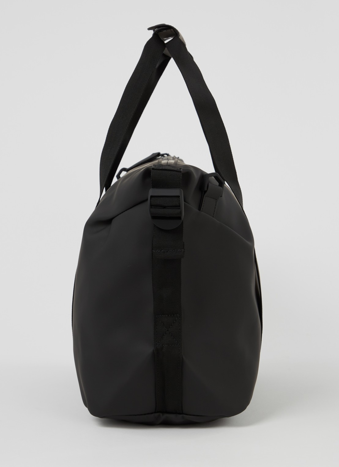 Rains Hilo Small weekendtas met waterafstotende coating - detail 2 zwart
