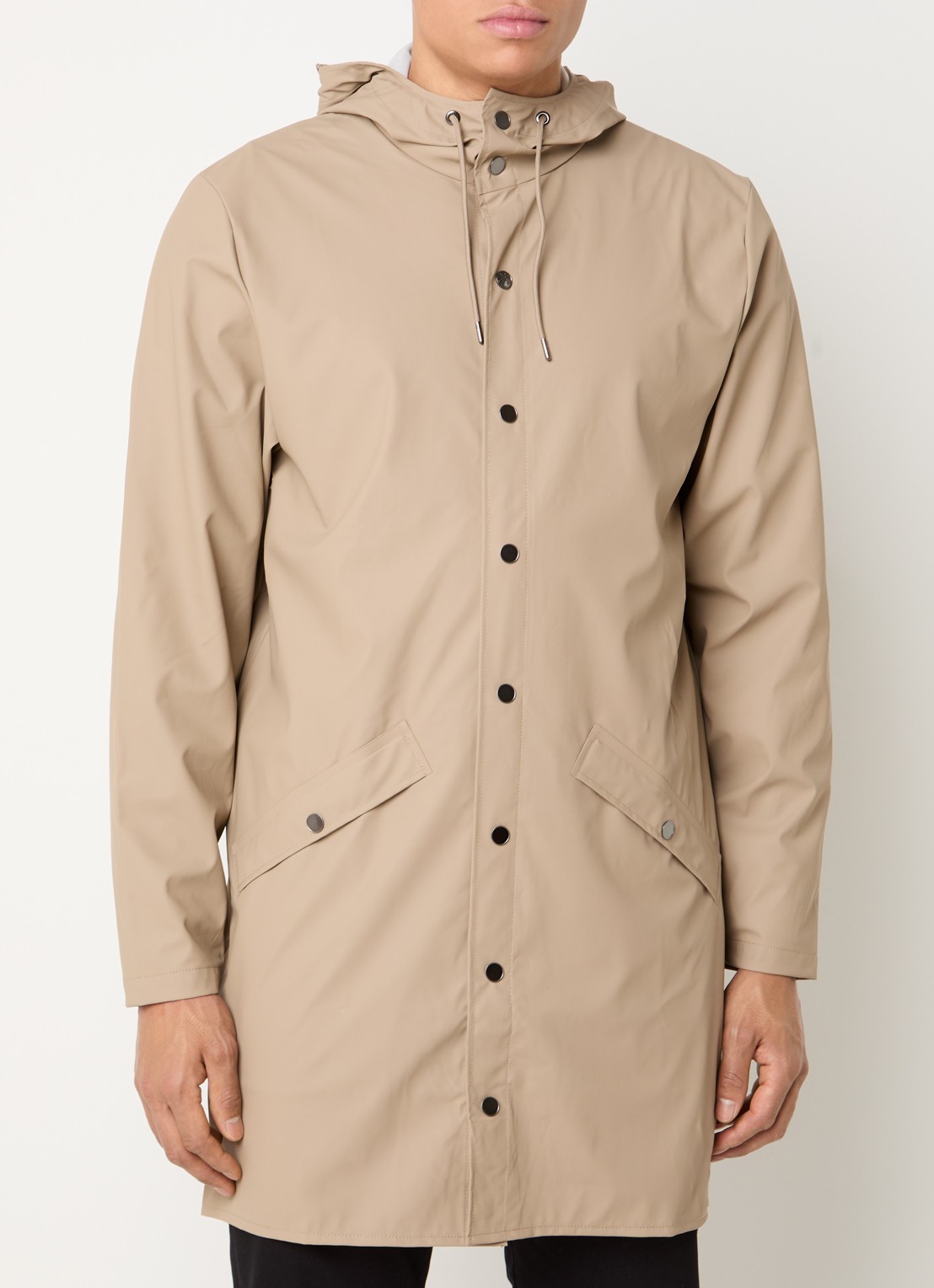 Rains Parka met capuchon en waterafstotende coating - detail 3 beige