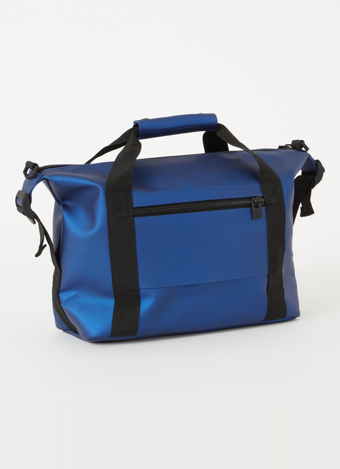 Rains Texel Kit weekendtas met waterafstotende coating - achterkant 2 royalblauw