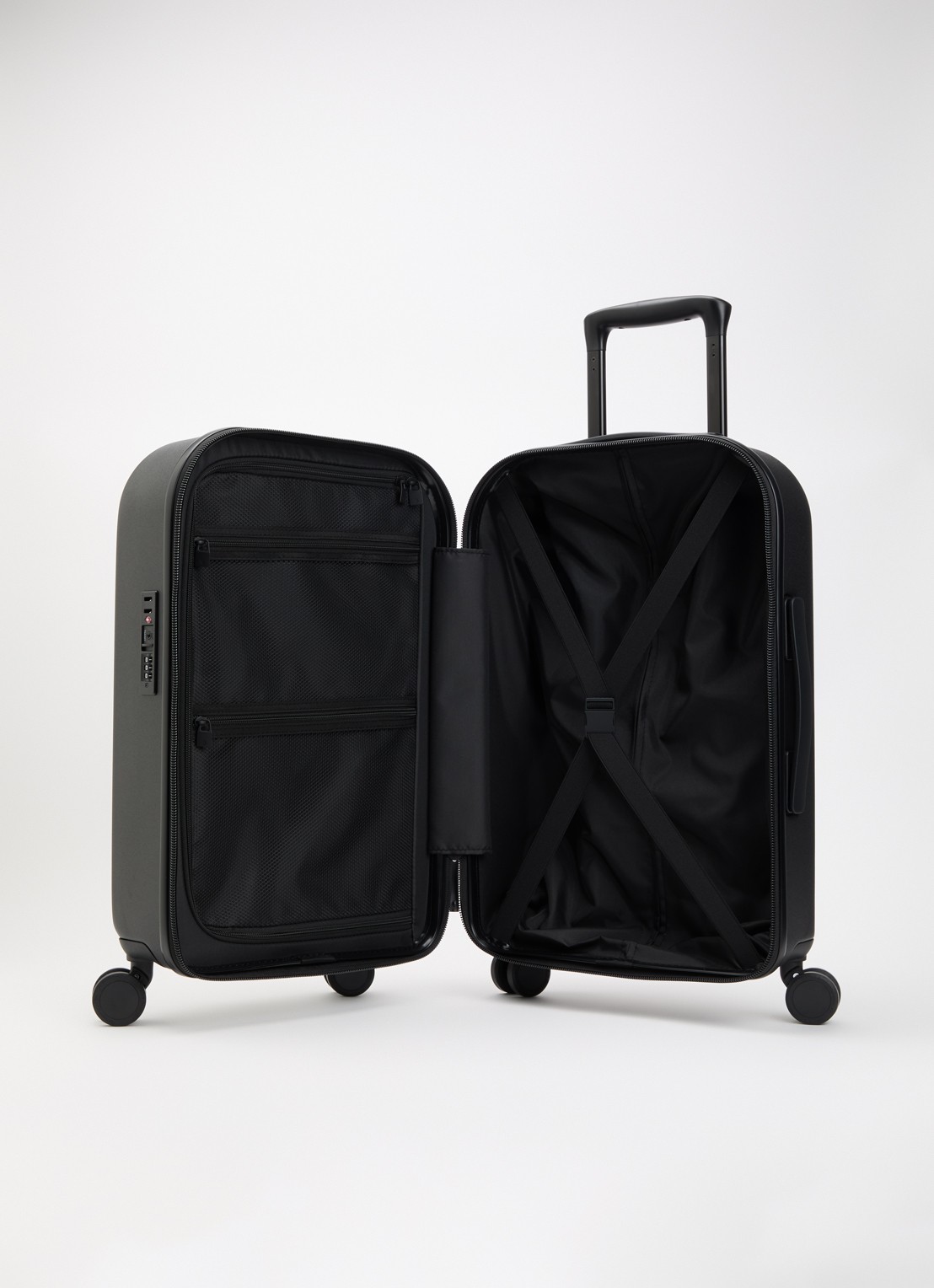 Rains Texel trolley 55 cm - voorkant 2 zwart