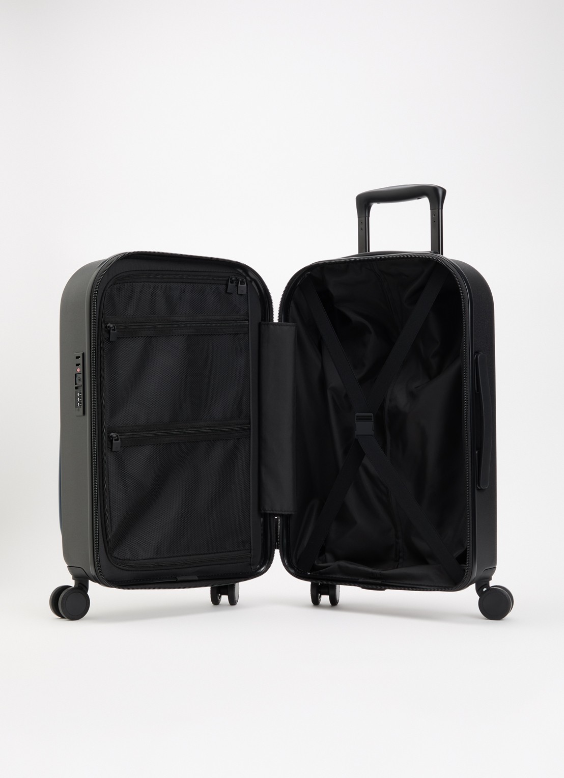 Rains Texel trolley 55 cm - voorkant 4 blauw