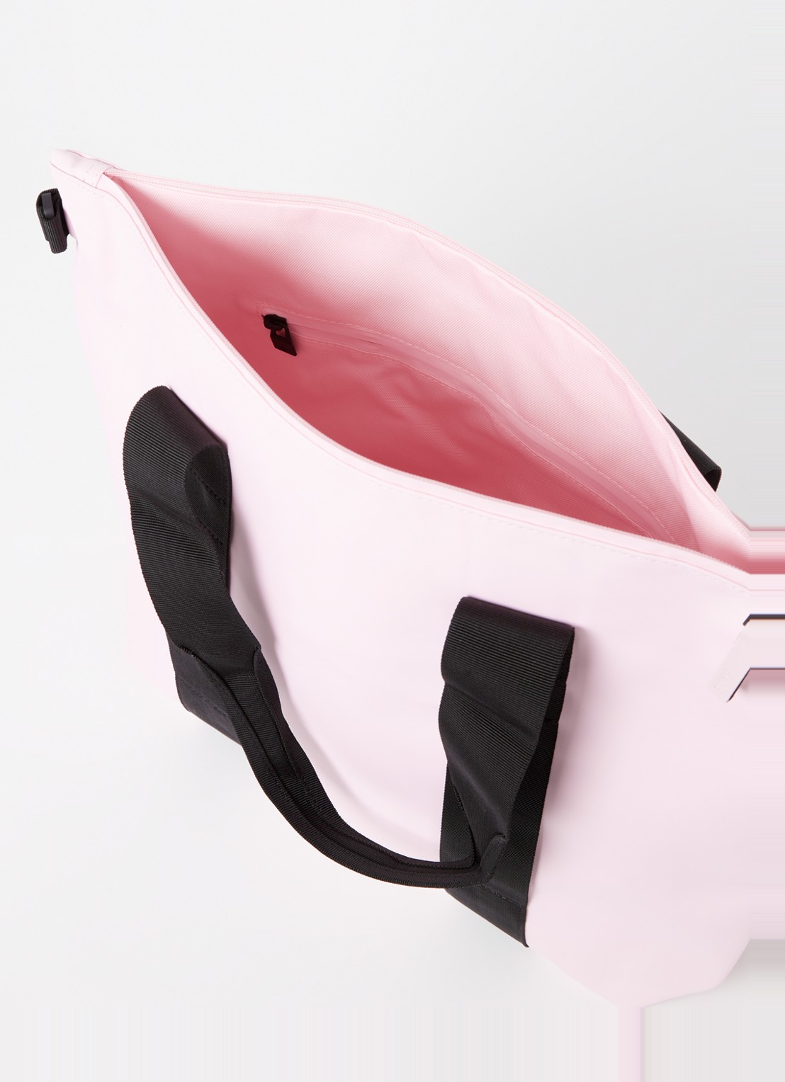 Rains Tote Mini schoudertas met waterafstotende coating - detail roze