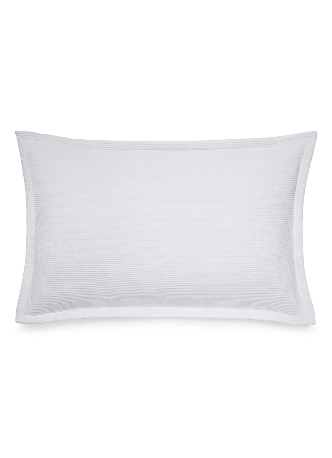 Ralph Lauren Aiden kussensloop van katoen 50 x 75 cm - voorkant wit
