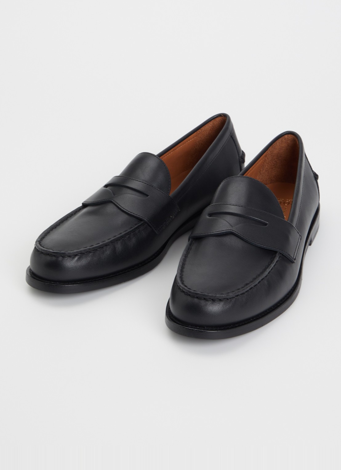 Ralph Lauren Alston loafer van leer - detail 2 zwart